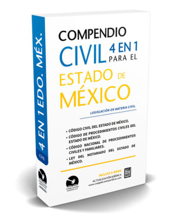 Compendio Civil 4 en 1 para el Estado de México